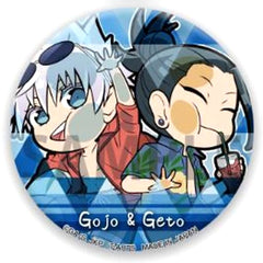 Jujutsu Kaisen Kaigyoku Gyokusetsu Satoru Gojo Suguru Getou Pita! Deformed Trading Can Badge Buttons [USED]