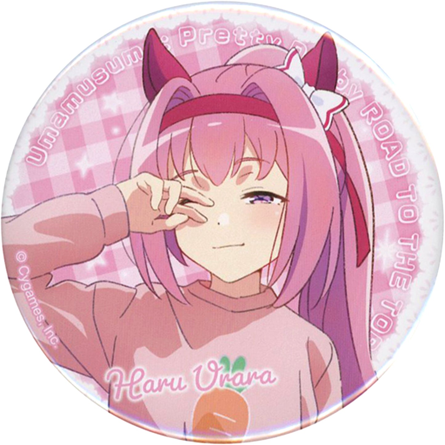Haru Urara Uma Musume Pretty Derby ROAD TO THE TOP Drawn Button [USED]