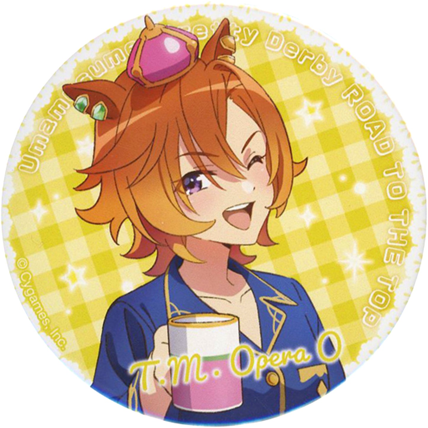 TM Opera O Uma Musume Pretty Derby ROAD TO THE TOP Illustration Button [USED]