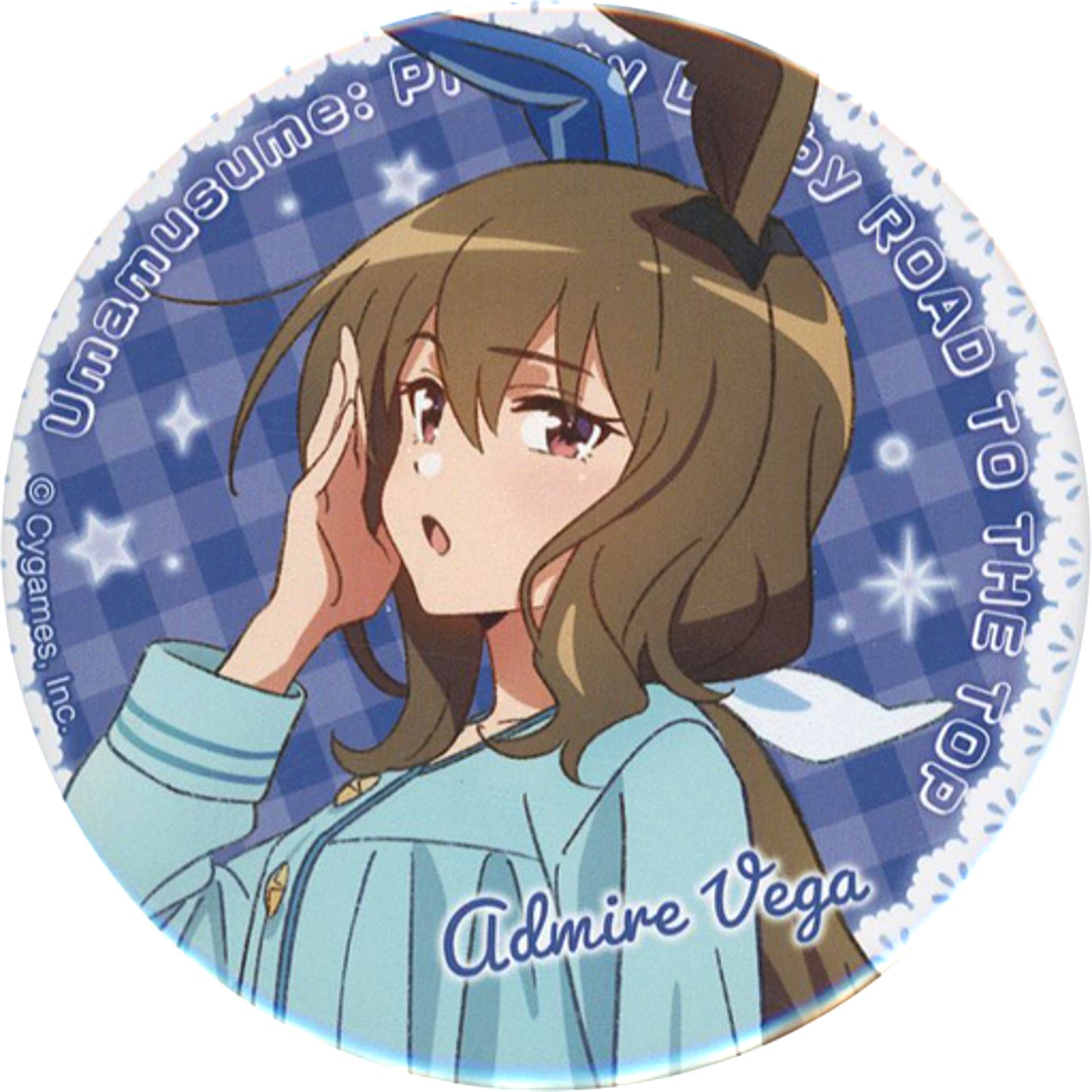 Admire Vega Uma Musume Pretty Derby ROAD TO THE TOP Drawn Button [USED]