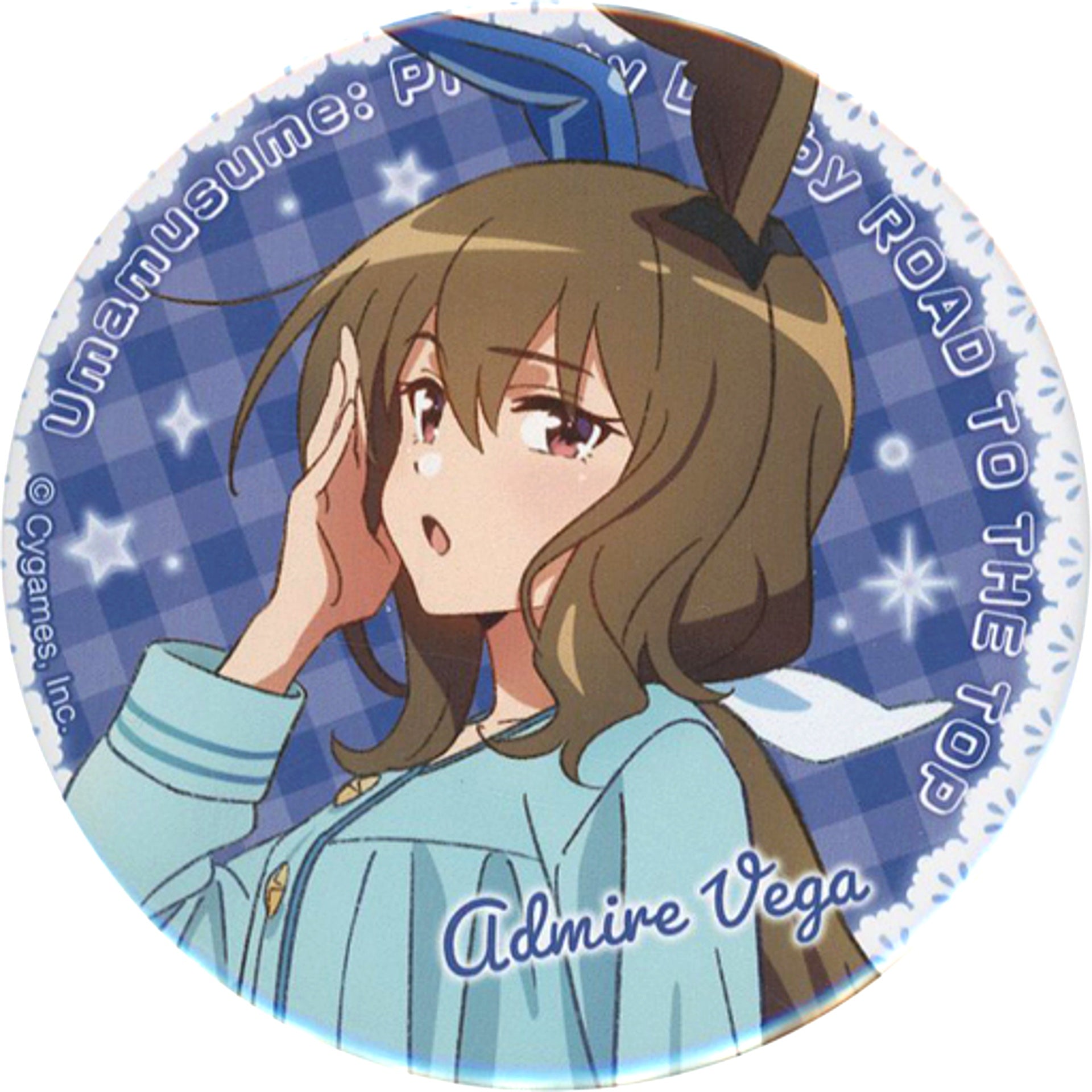 Admire Vega Uma Musume Pretty Derby ROAD TO THE TOP Drawn Button [USED]