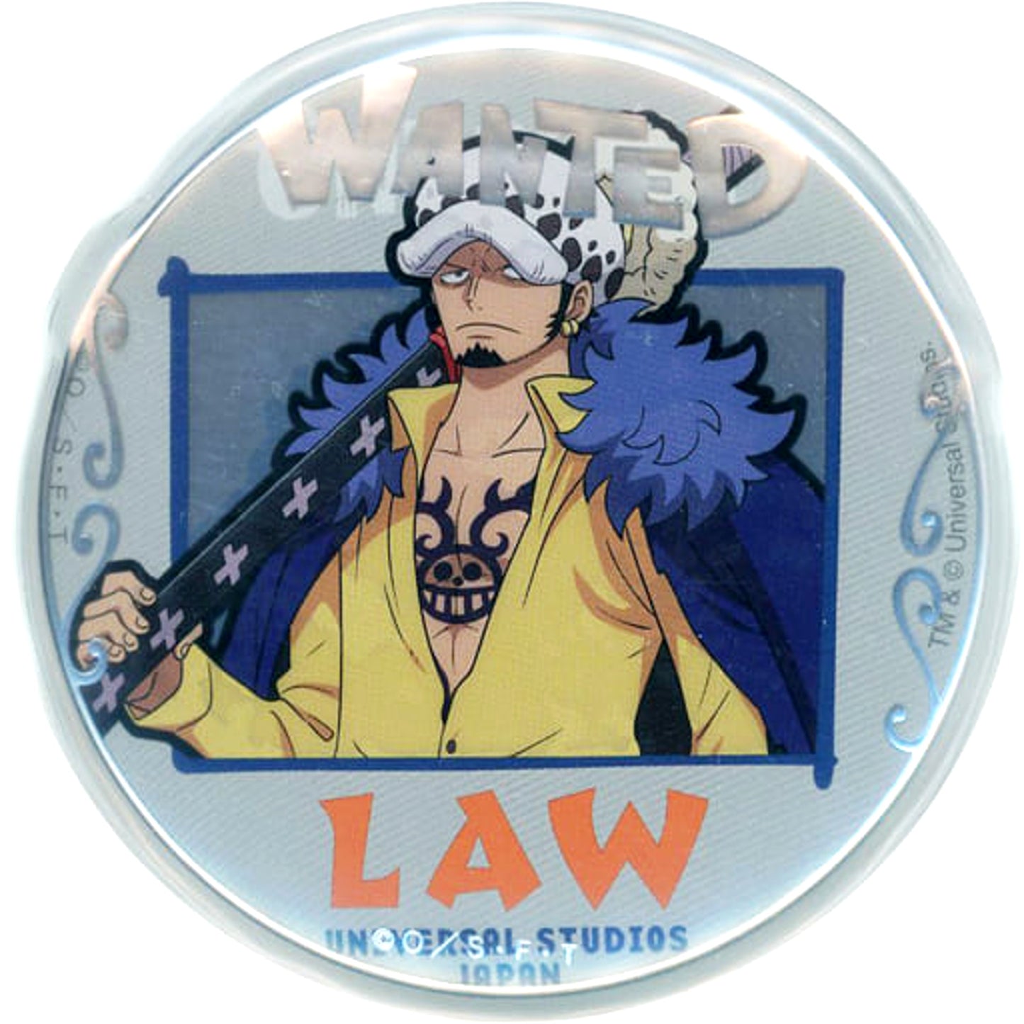 Trafalgar Law One Piece Button Collection Universal Studios Japan Premier Summer 2023 Limited [USED]