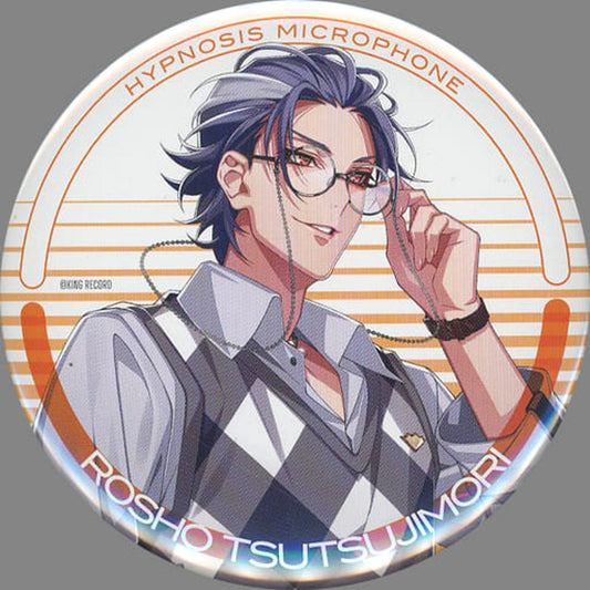 Hypnosis Mic: Division Rap Battle Rosho Tsutsujimori Trading Can Badge Cross A Line Buttons [USED]