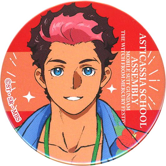 Guel Jeturk Mobile Suit Gundam: The Witch from Mercury Fes Asticassia School Assembly Trading Badge [USED]