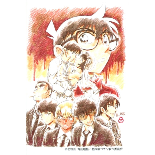 Teaser Poster Design Detective Conan The Bride of Halloween Square Button [USED]