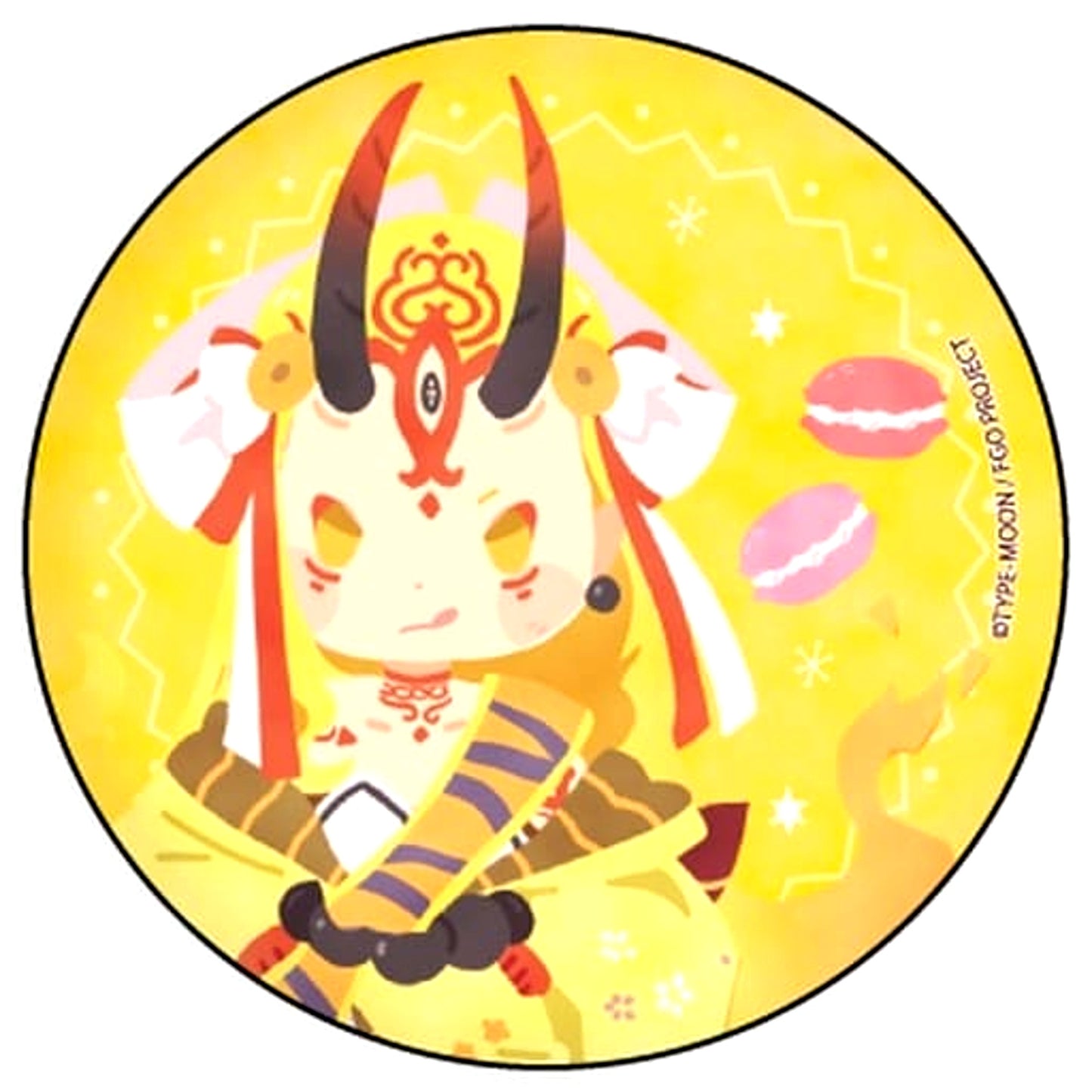 Fate/Grand Order Berserker Ibaraki-Douji Nordic Illustration Can Badge No.08 [USED]