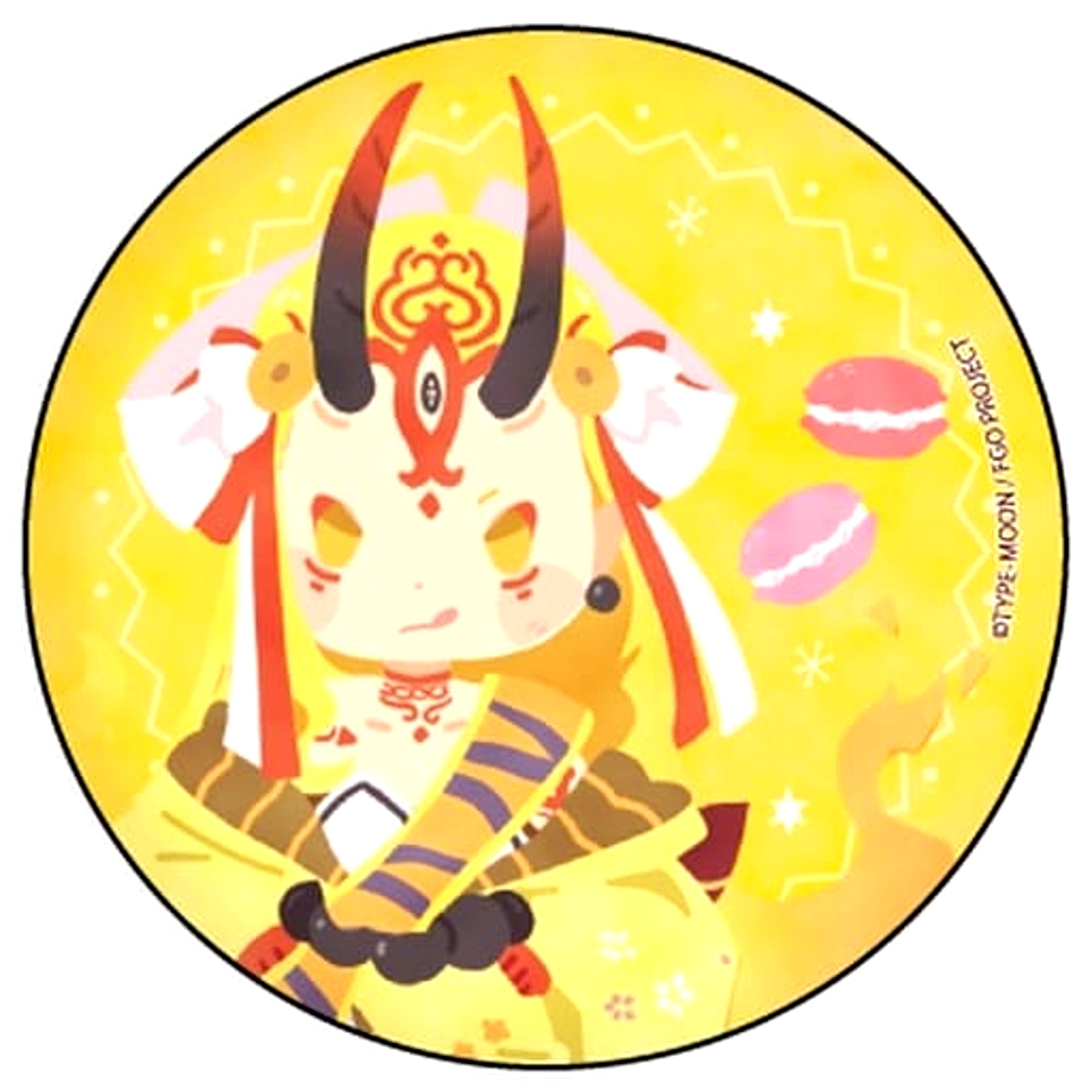 Fate/Grand Order Berserker Ibaraki-Douji Nordic Illustration Can Badge No.08 [USED]