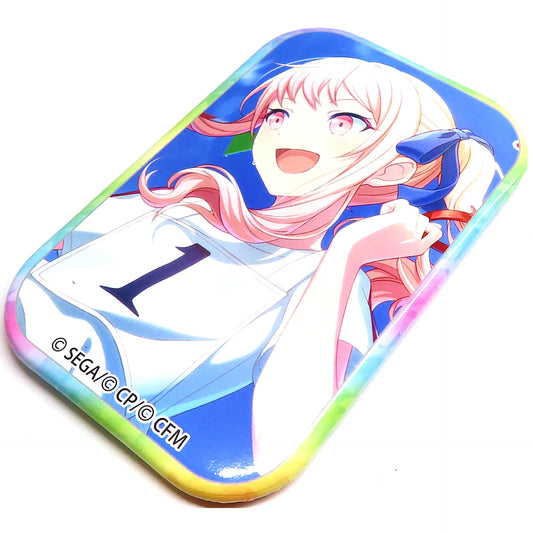 Mizuki Akiyama Project SEKAI COLORFUL STAGE! feat. Hatsune Miku Excuse Me First! Before Training Square Badge Collection Vol. 22 B [USED]