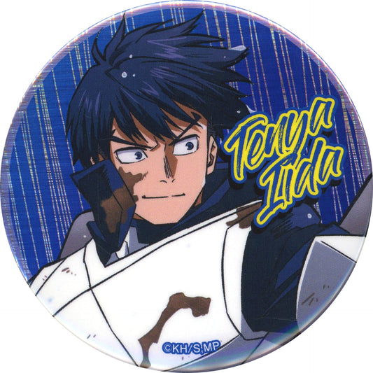 My Hero Academia Tenya Iida Holo Can Badge Collection Duel in the Rain Character Pop Store Limited Buttons [USED]