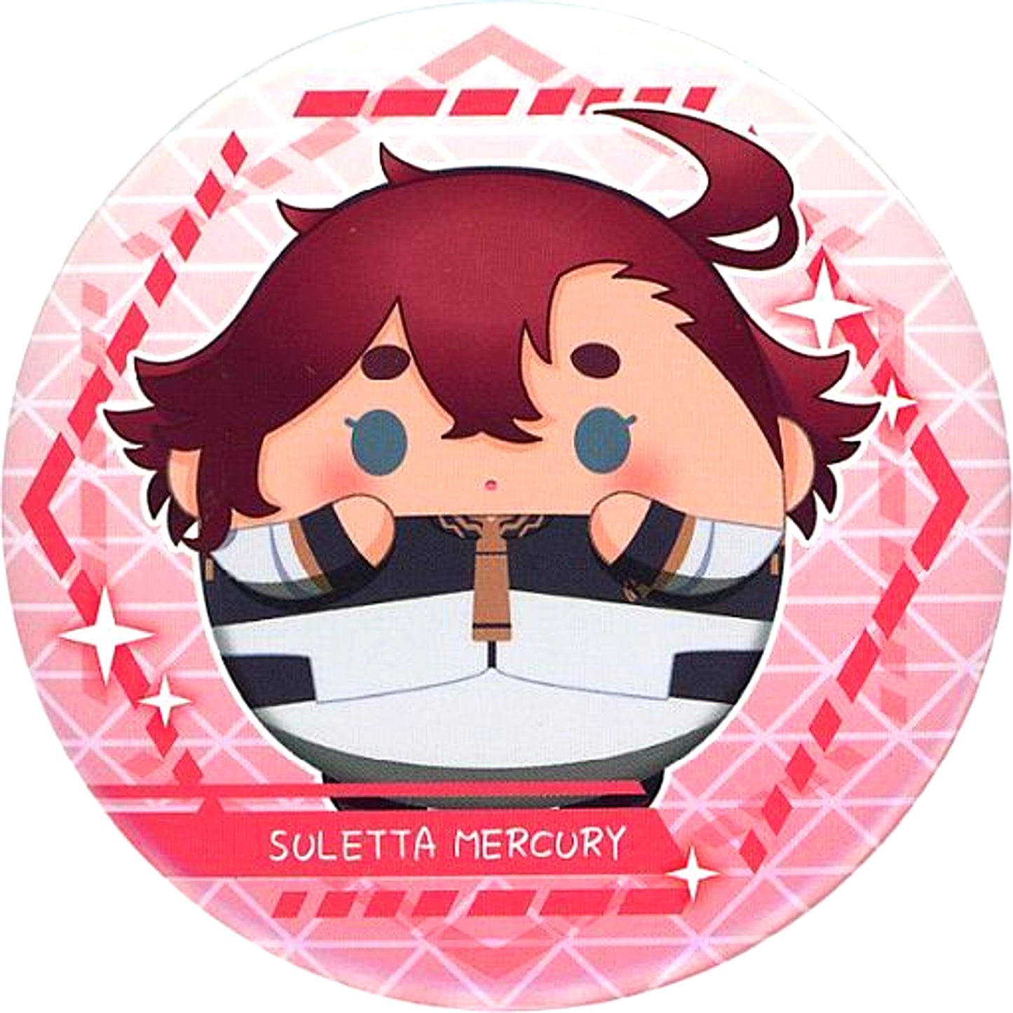 Suletta Mercury Badge Mobile Suit Gundam: The Witch from Mercury Fuwakororin Lucky Get Badge [USED]