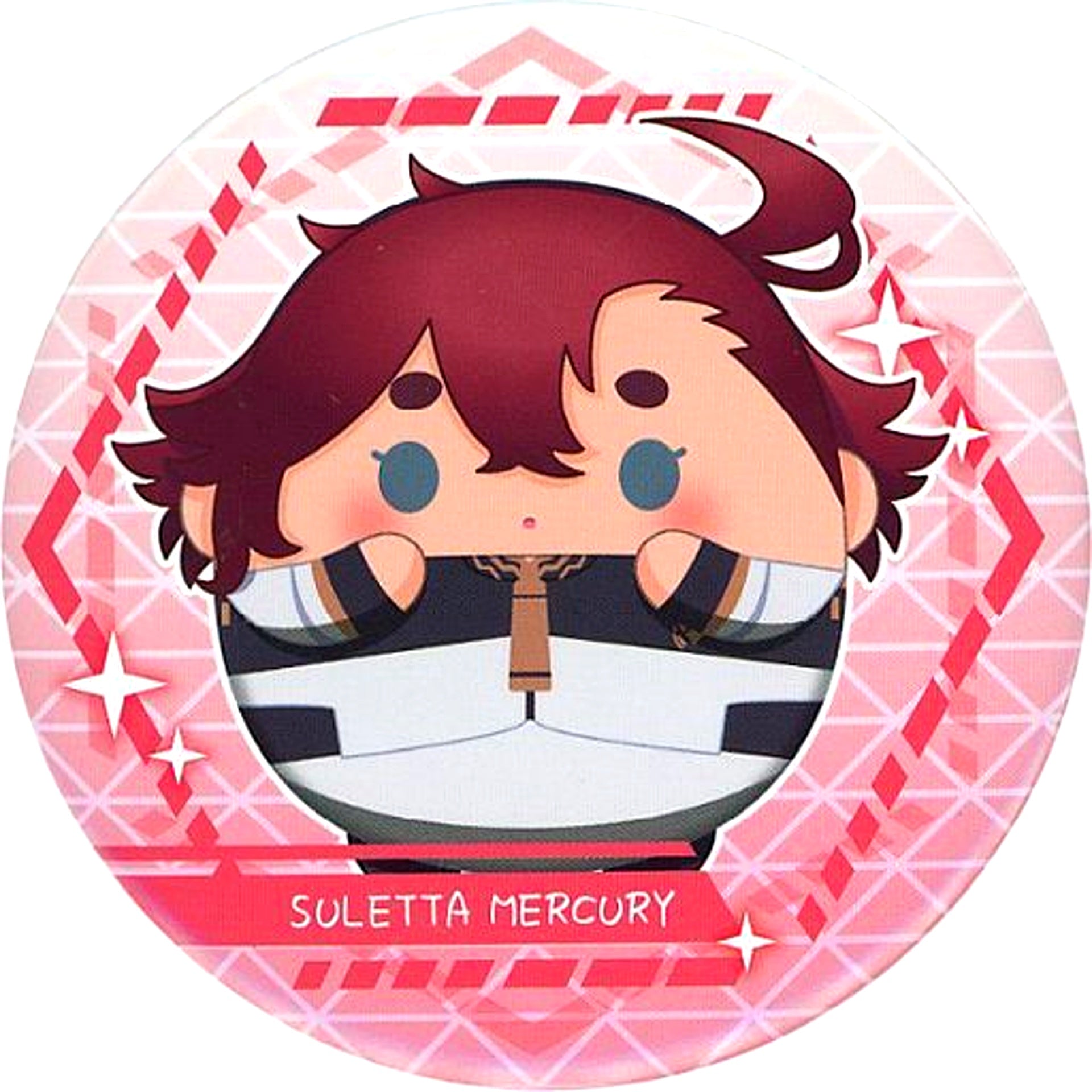 Suletta Mercury Badge Mobile Suit Gundam: The Witch from Mercury Fuwakororin Lucky Get Badge [USED]