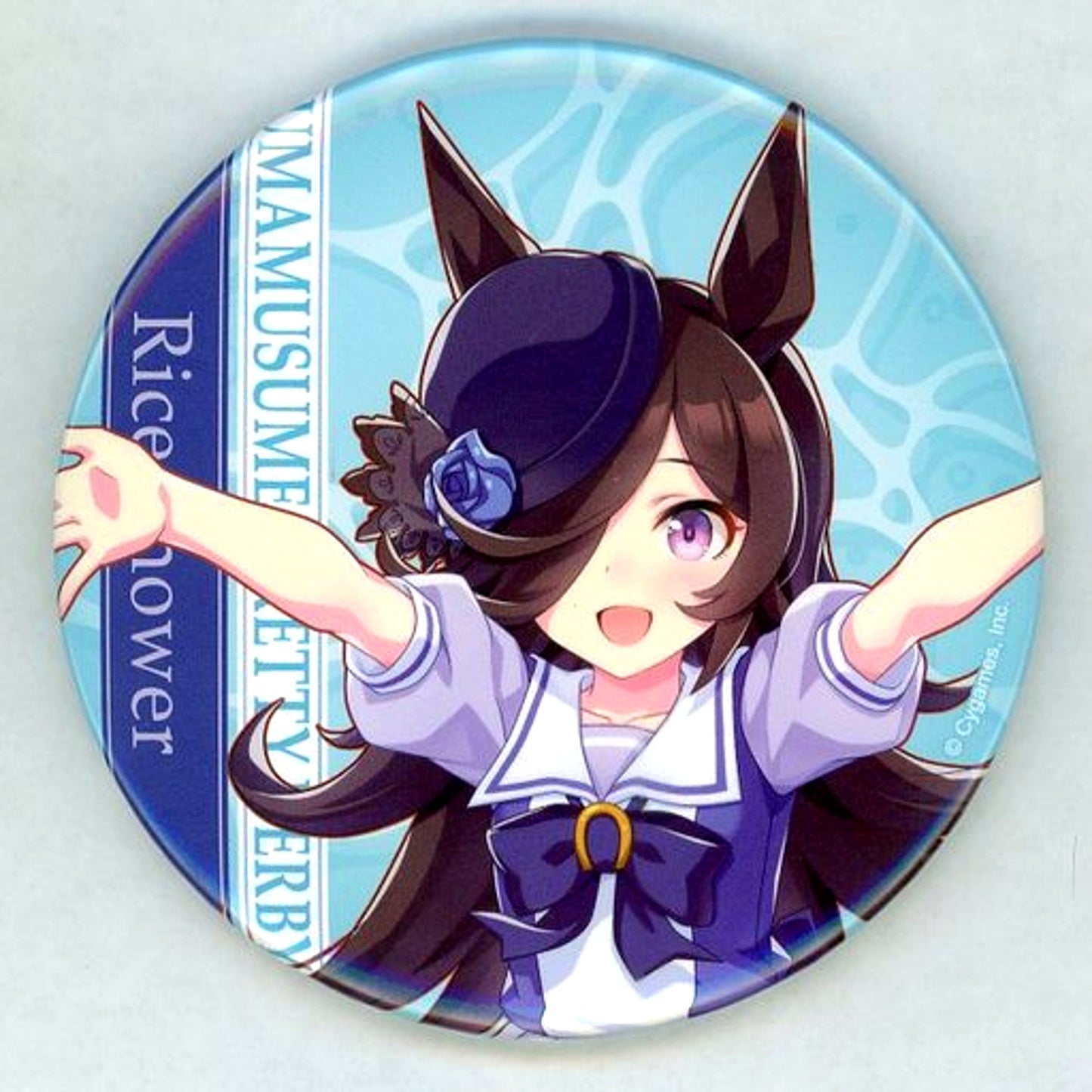 Rice Shower Uma Musume Pretty Derby Trading BIG Button FamilyMart x Uma Musume Pretty Derby 2.5th Anniversary Summer Campaign [USED]