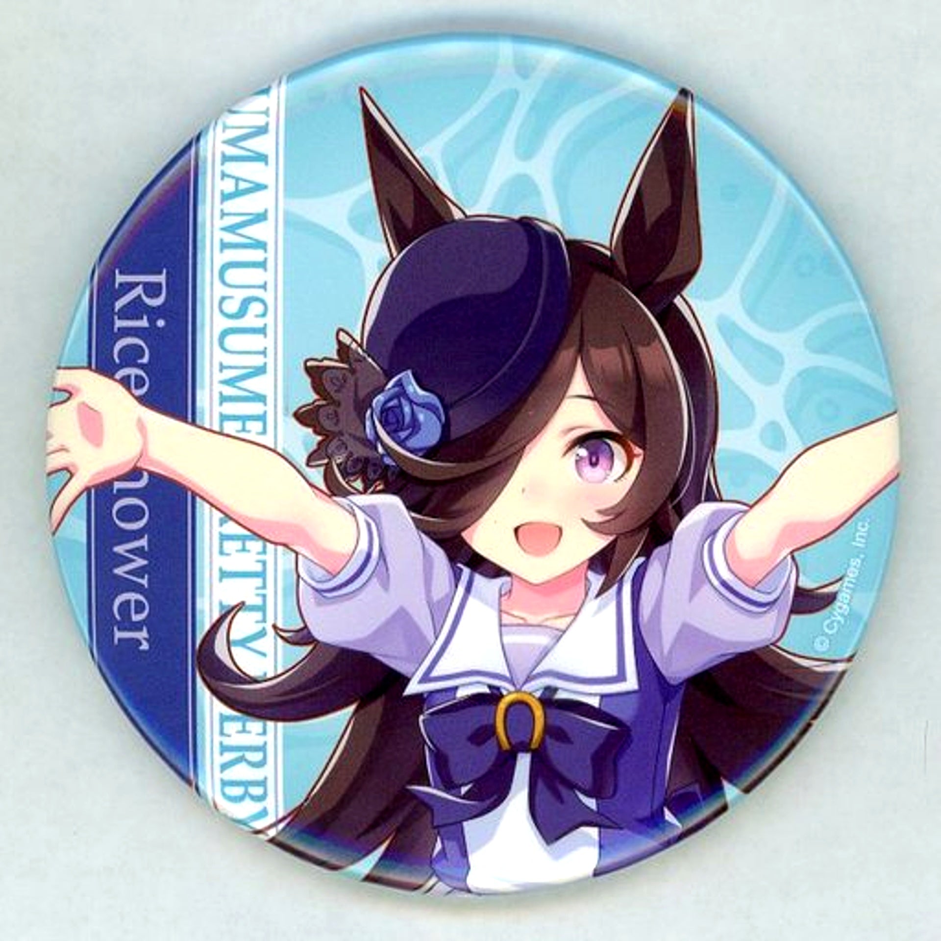 Rice Shower Uma Musume Pretty Derby Trading BIG Button FamilyMart x Uma Musume Pretty Derby 2.5th Anniversary Summer Campaign [USED]
