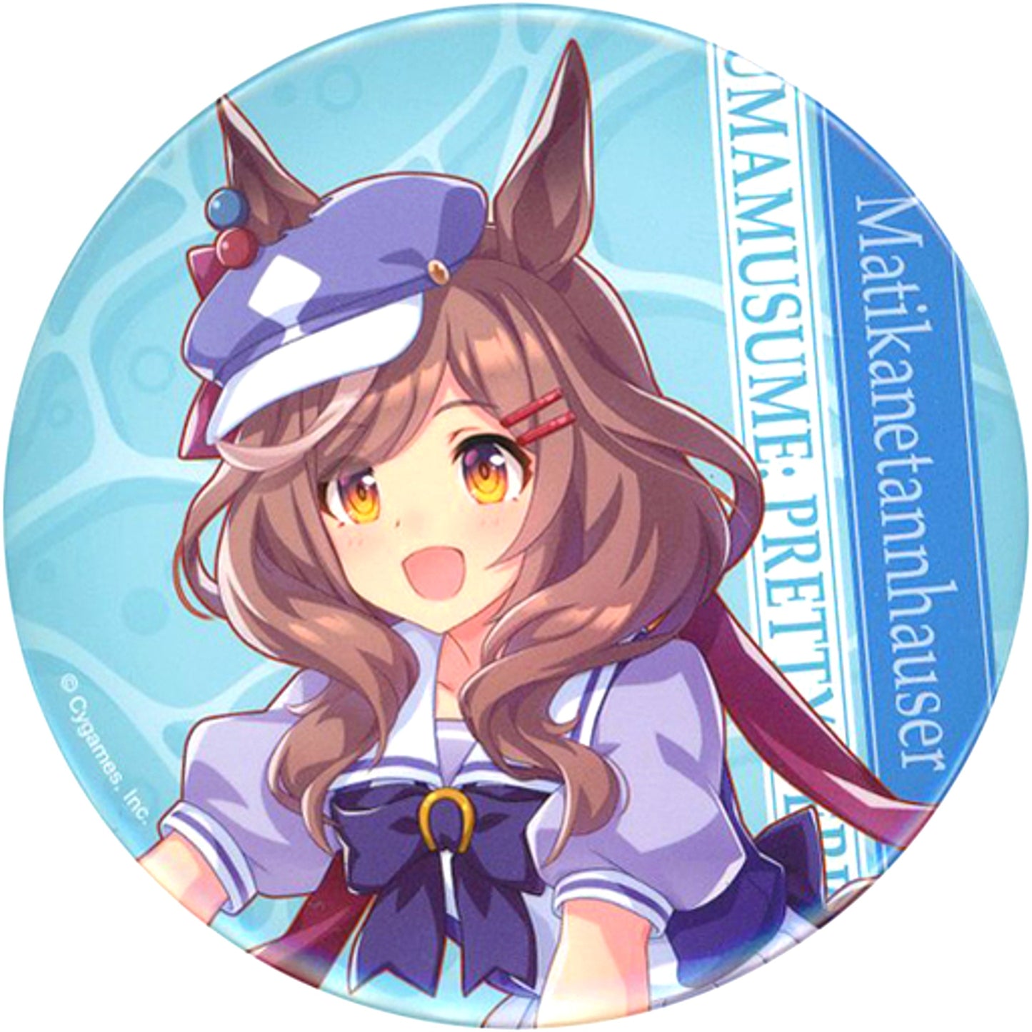 Matikane Tannhauser Uma Musume Pretty Derby x FamilyMart 2.5th Anniversary Summer Campaign Trading BIG Button [USED]