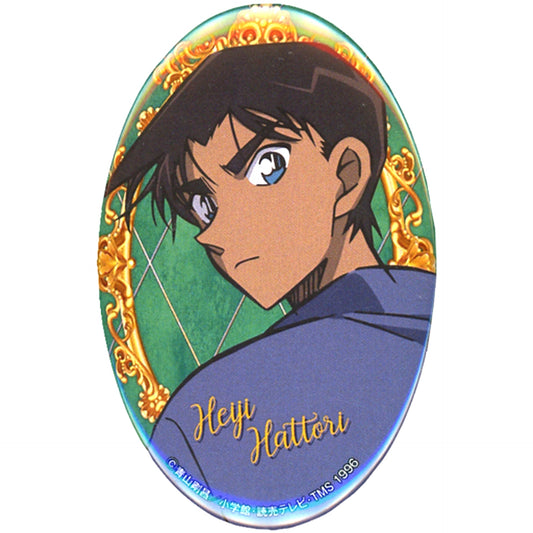 Heiji Hattori Detective Conan Original Button Incident Occurred Challenge the Mystery Prize Detective Conan Plaza [USED]