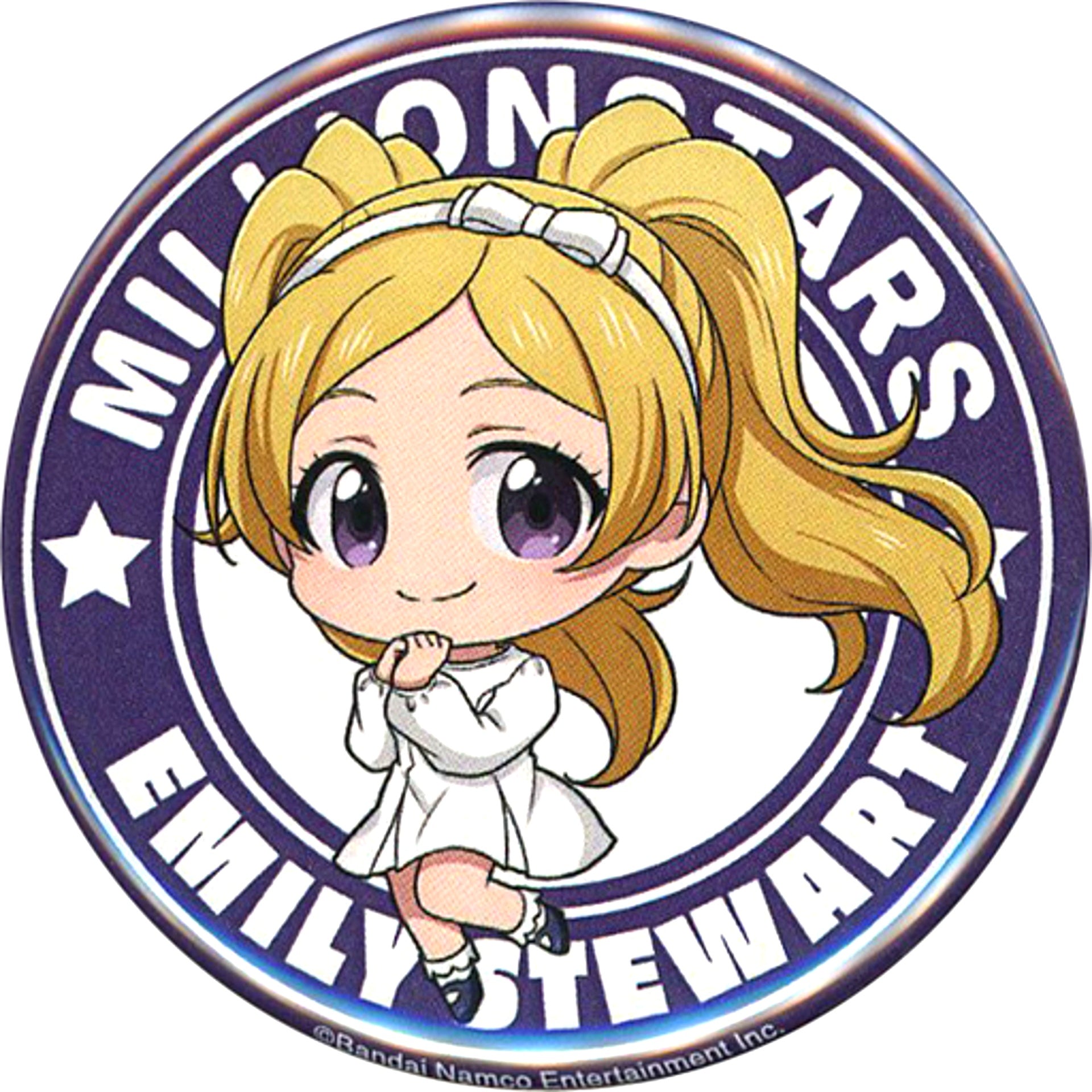Emily Stewart The Idolmaster Million Live! Act 1 Theater Advance Screening Trading Mini Character Badge Collection Vol. 1 Theater Goods [USED]