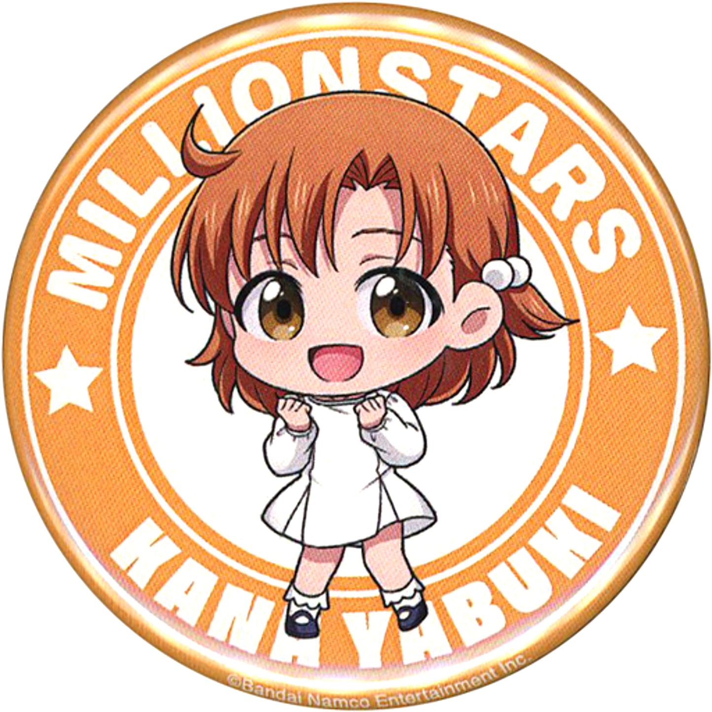 Kana Yabuki The Idolmaster Million Live! Act 1 Theatrical Advance Screening Trading Mini Character Can Badge Collection Vol.1 Theater Goods [USED]