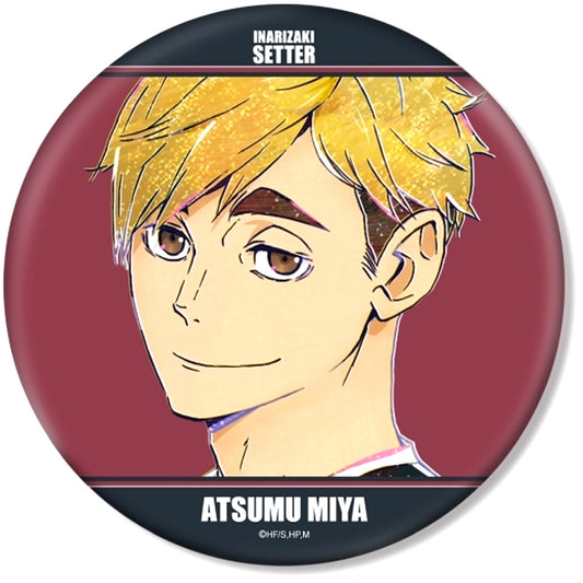 Atsumu Miya Haikyu!! Ani-Art 6th BIG Button [USED]
