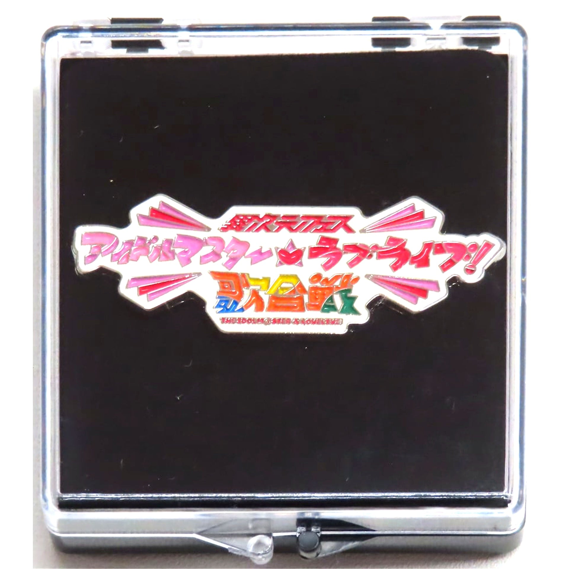 Logo I Love Utagassen Event Official Memorial Pins Ijigen Fes The Idolmaster Love Live! Utagassen [USED]