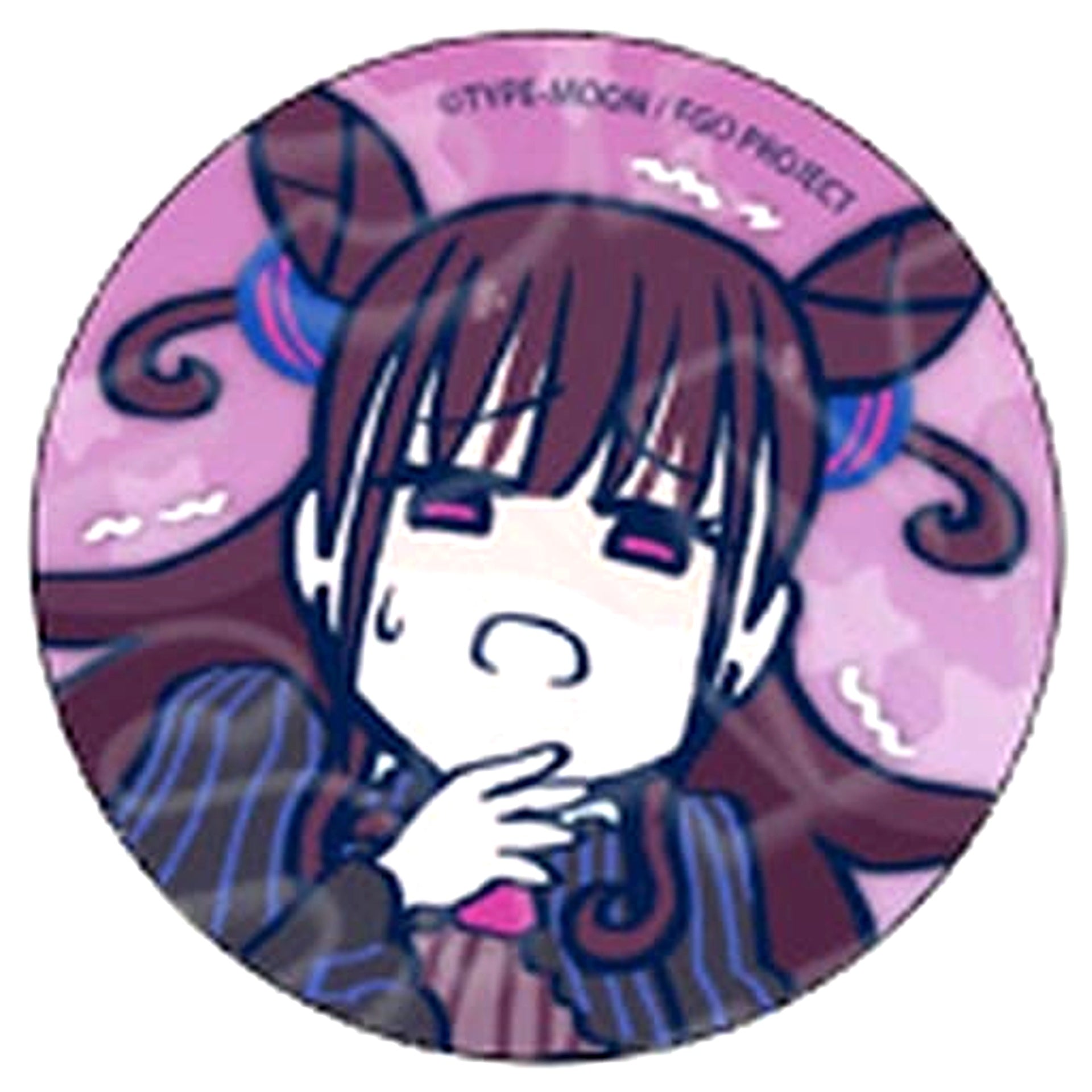 Fate/Grand Order Murasaki Shikibu Fujimaru Ritsuka Doesn't Get It Can Badge C [USED]