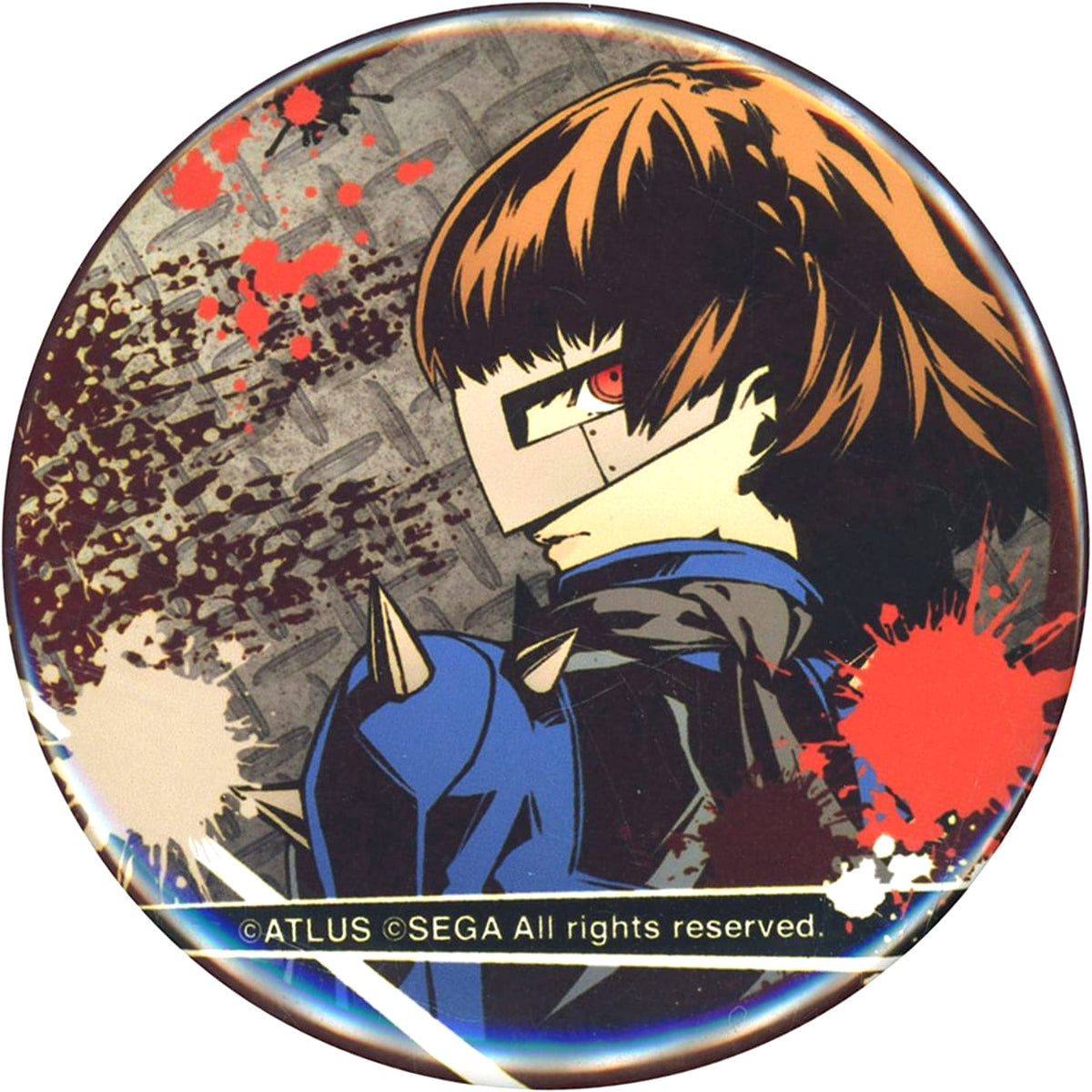 Queen Button All Out Attack Finish Persona 5 Goro Akechi Magnificent Daily Life Participation Prize [USED]