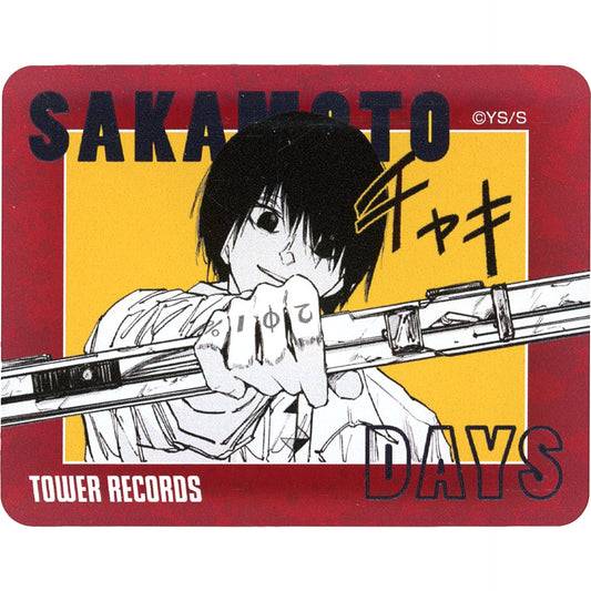 Sakamoto Days Nagumo Acrylic Badge Collection Tower Records Reproduction Original Art Exhibition Limited Buttons [USED]