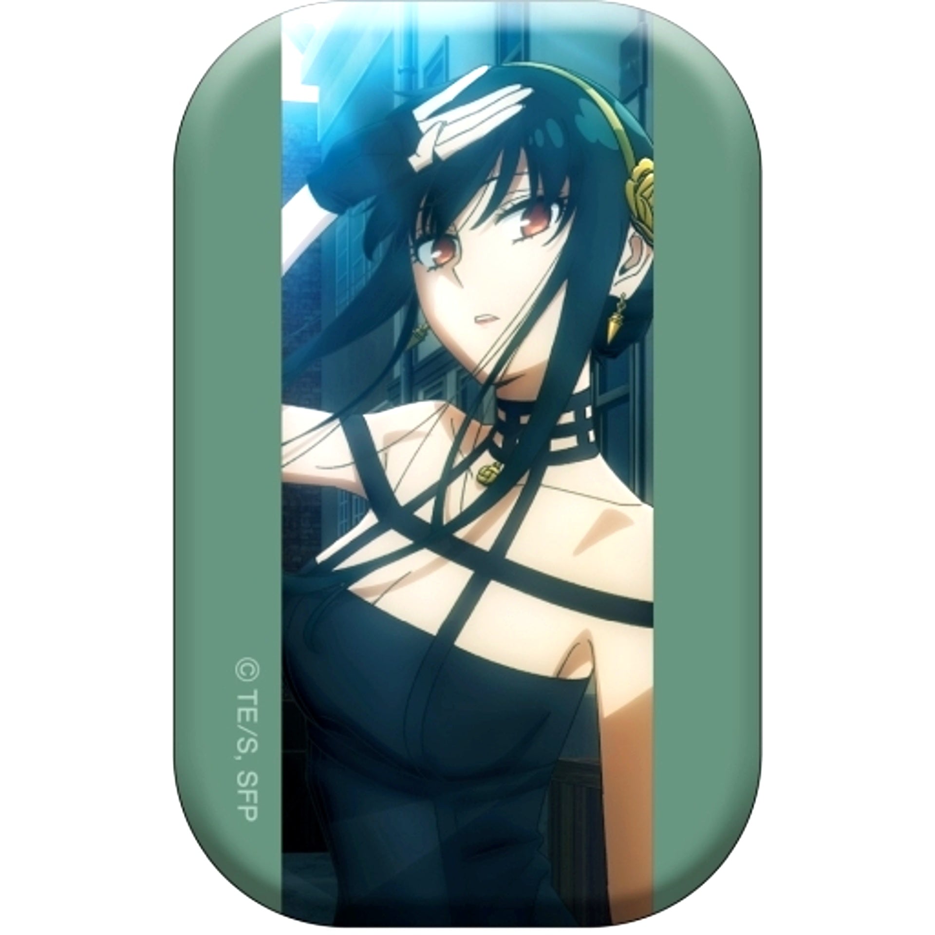 Yor Forger - Cool Ver. Teaser Visual Square Badge SPY x FAMILY [USED]