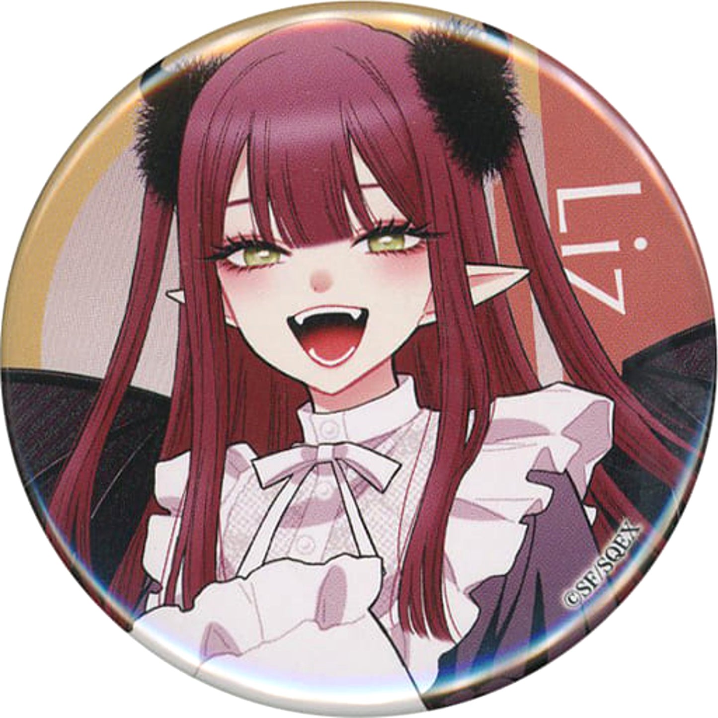 My Dress-Up Darling Marin Kitagawa Liz Trading Can Badge 5th Anniversary My Dress-Up Darling Exhibition Limited Buttons [USED]