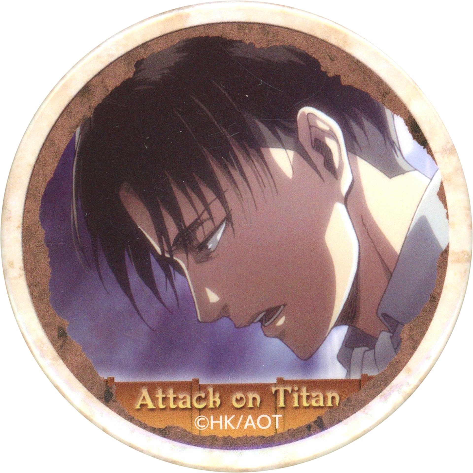 Levi Ackerman Attack on Titan FESTA Character Badge Collection Nagoya Venue Limited [USED]