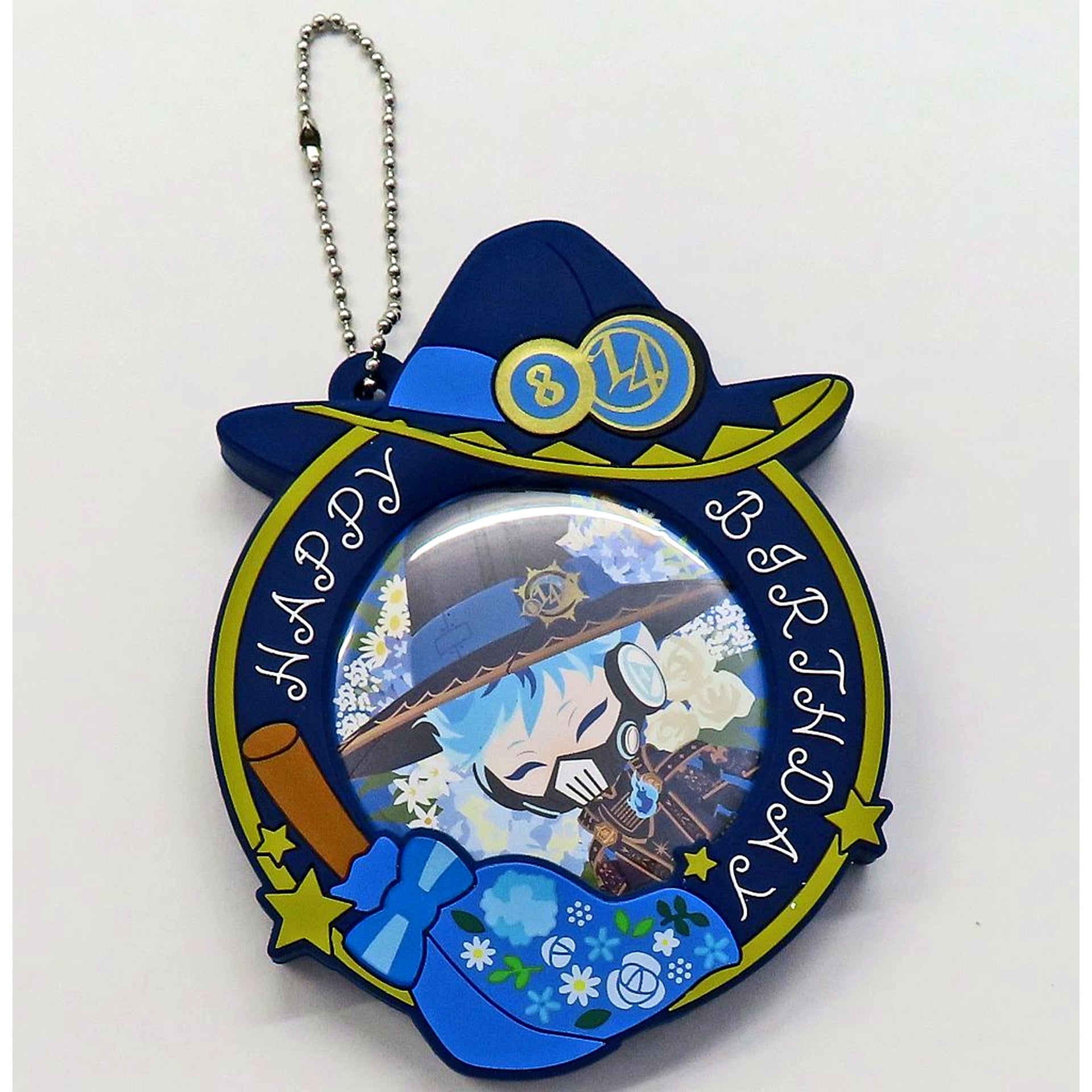 Ortho Shroud Disney Twisted Wonderland Bloom Birthday Button with Cover Orthos Birthday Memorial Goods [USED]