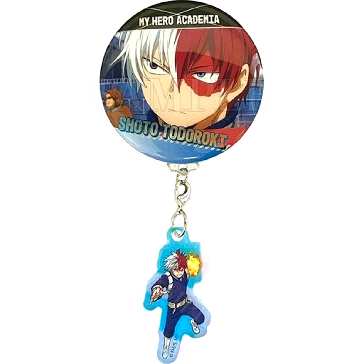 Shoto Todoroki My Hero Academia Trading Charm Button [USED]
