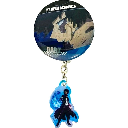 Dabi My Hero Academia Trading Charm Button [USED]