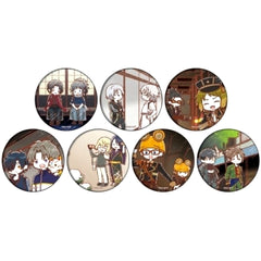 Toku: Touken Ranbu Hanamaru Setsugetsuka Yamatonokami Yasusada & Others Can Badge 01. Graph Art Illust All 7 Types Set Buttons [USED]