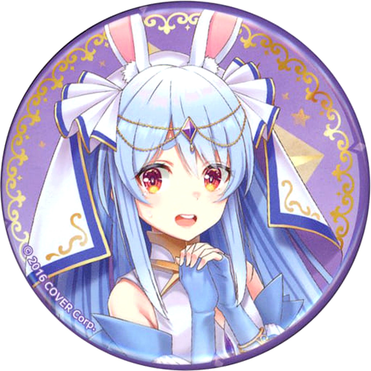 hololive Virtual YouTuber Usada Pekora Marui Full Rabbitization Plan Monk Face Close-up Button Collection [USED]
