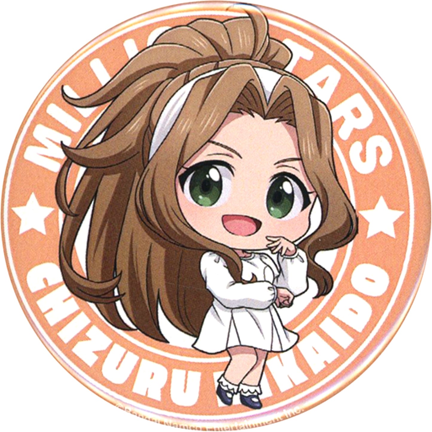 Chizuru Nikaido The Idolmaster Million Live! Act 2 Theater Advance Screening Trading Mini Character Badge Collection Vol. 2 Theater Goods [USED]