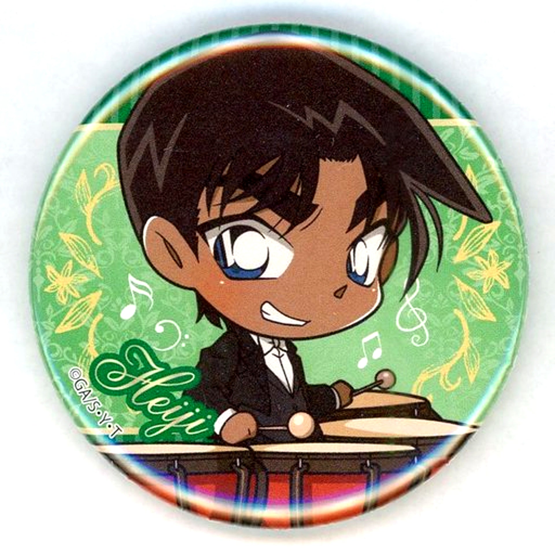 Heiji Hattori Detective Conan Concert 2020-2021 Trading Button [USED]