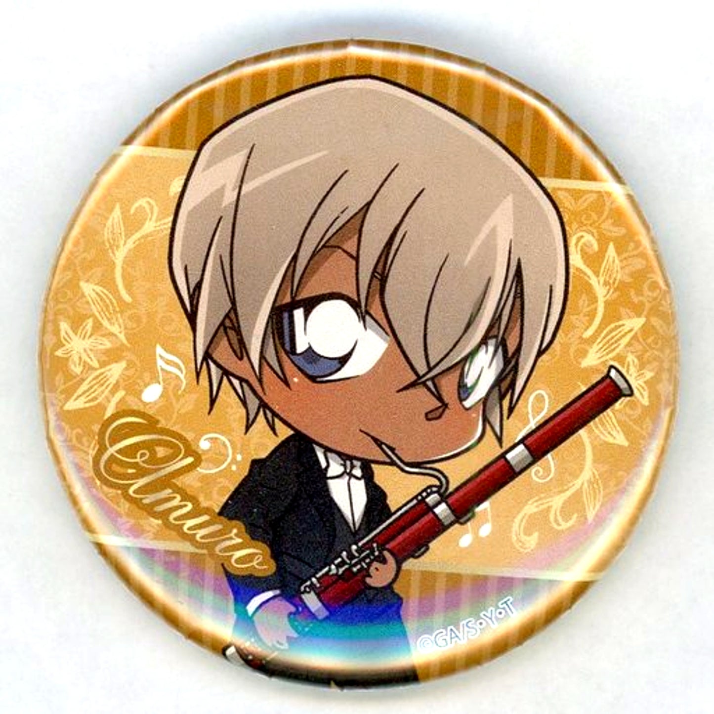 Toru Amuro Detective Conan Concert 2020-2021 Conan Concert Trading Button [USED]