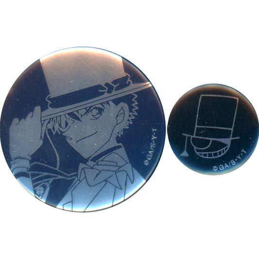 Kaitou Kid Detective Conan Button Set Detective Conan Plaza Limited [USED]