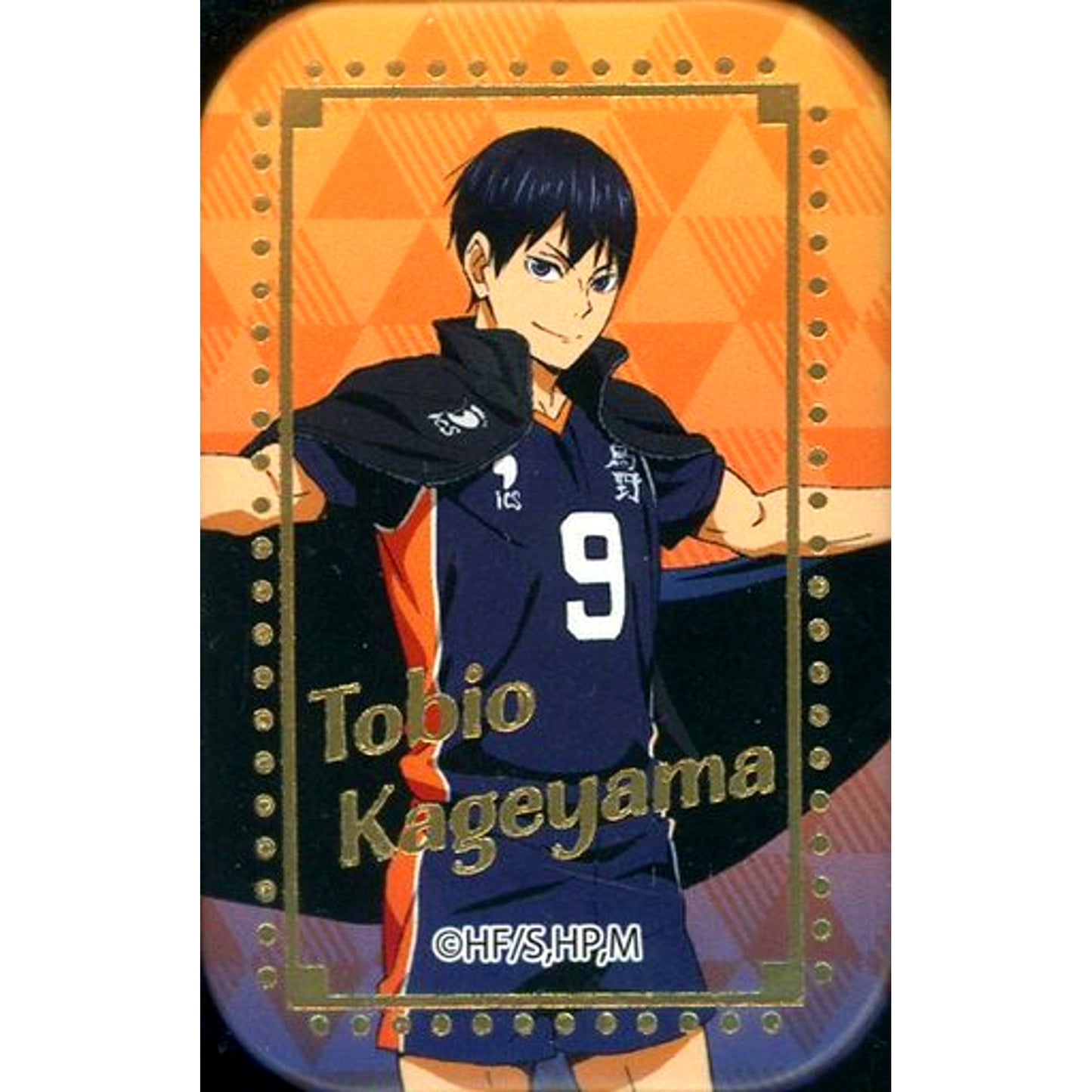 Tobio Kageyama Haikyu!! Square Button Banner Illustration A [USED]
