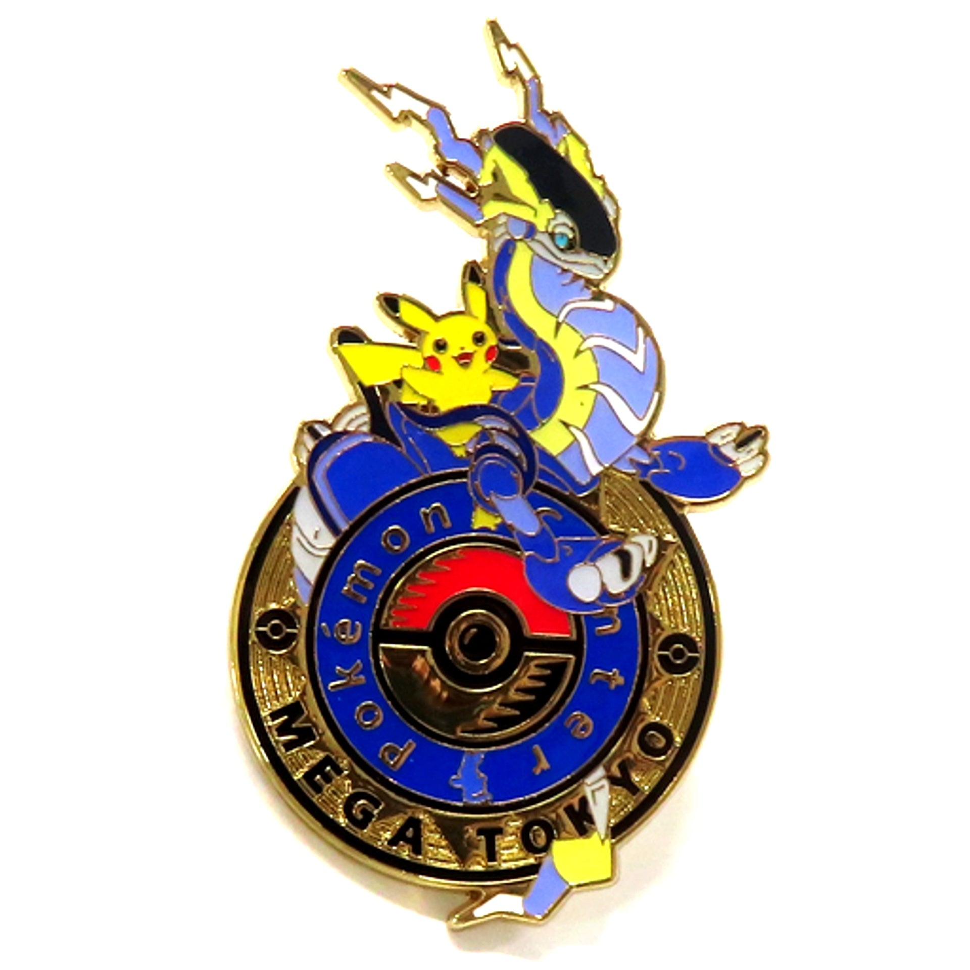 Pikachu & Miraidon Pokemon Pins Pokemon Center Mega Tokyo Limited [USED]