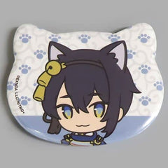 Touken Ranbu ONLINE Mikazuki Munechika Touneko Danshi Nekomimi Can Badge Collection Part 1 Pop Up Store Touneko Danshi Limited Buttons [USED]