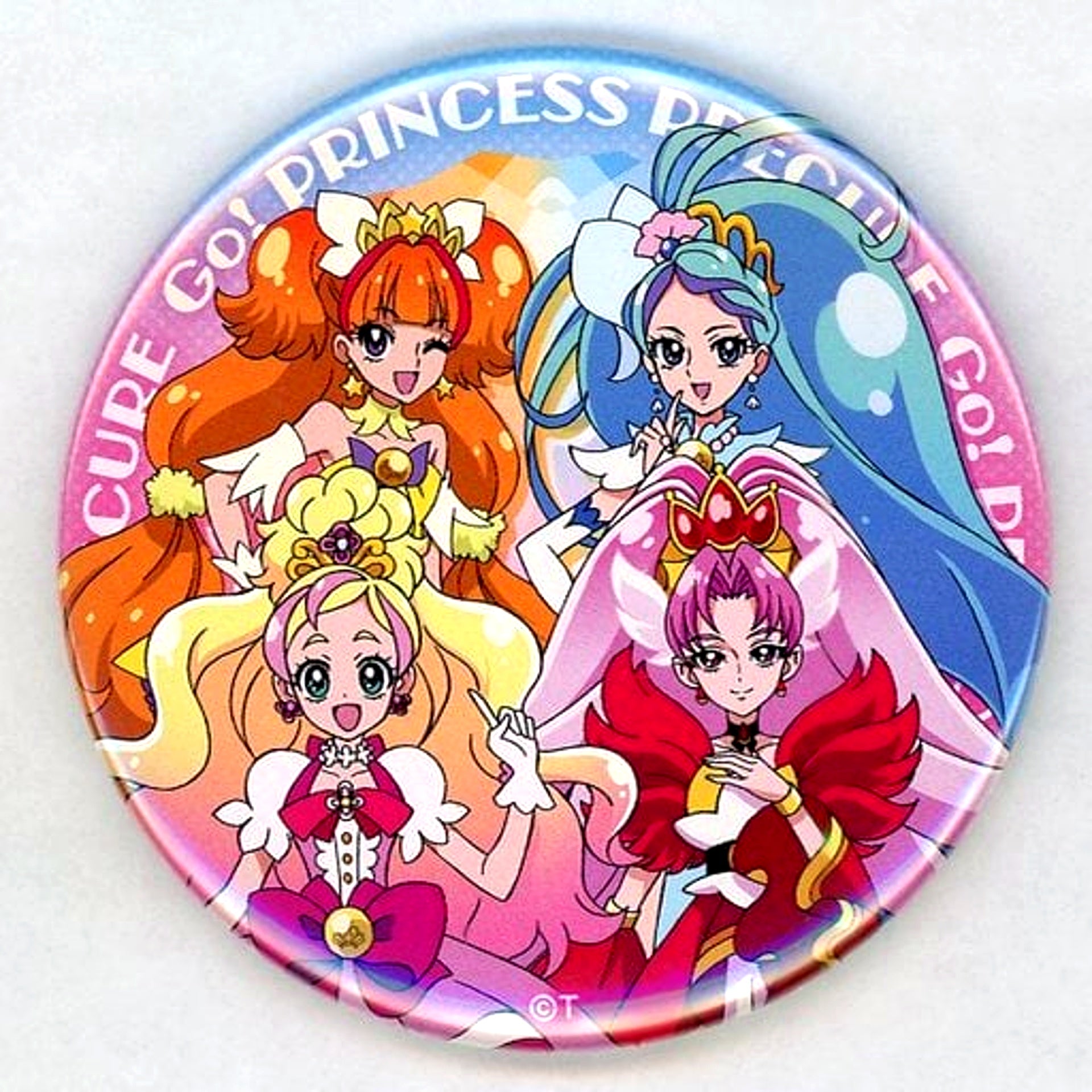 Go! Princess Precure Movie Precure All Stars F All Precure Works Badge Collection Theater Goods [USED]