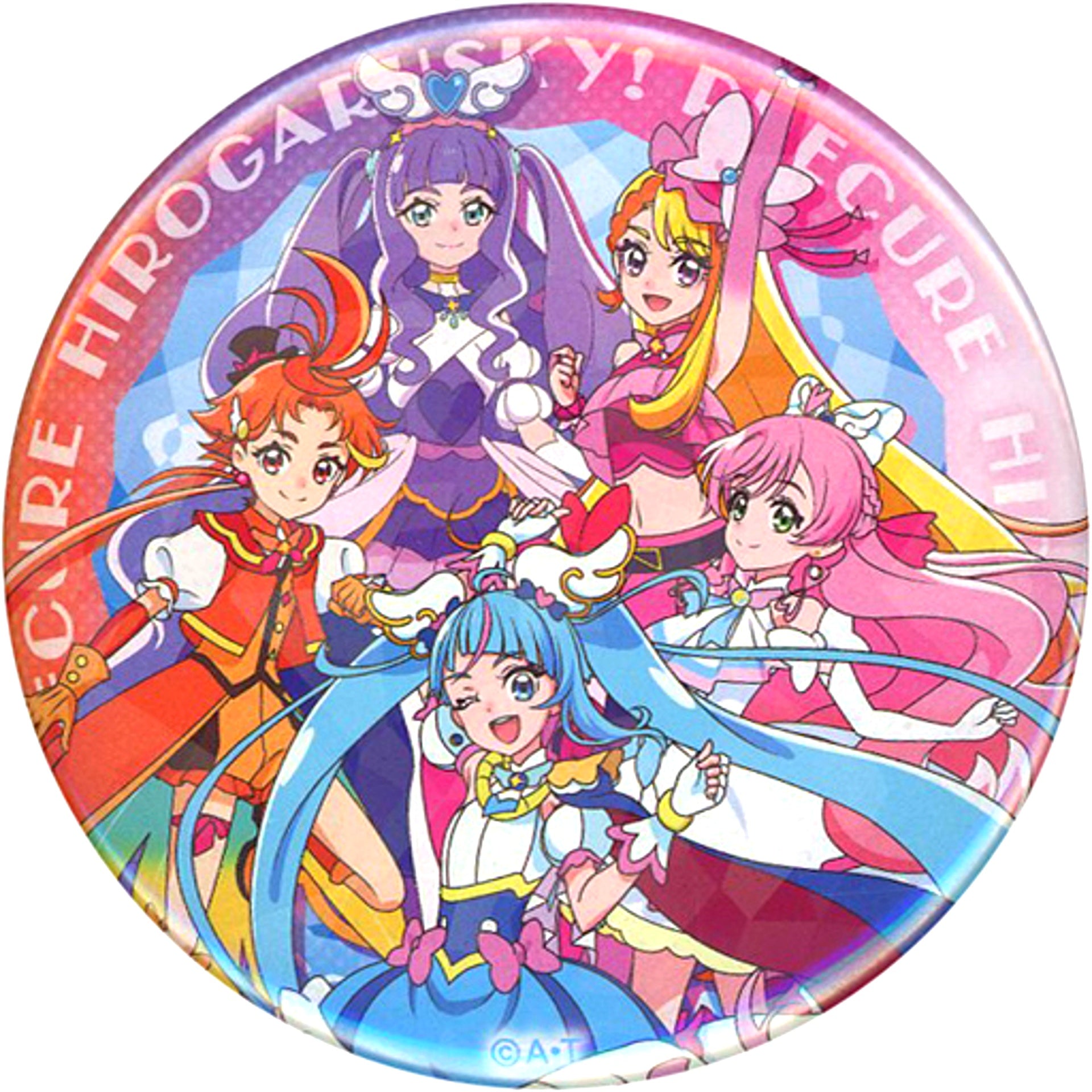 Secret 2 Movie Precure All Stars F All Precure Works Badge Collection Theater Goods [USED]