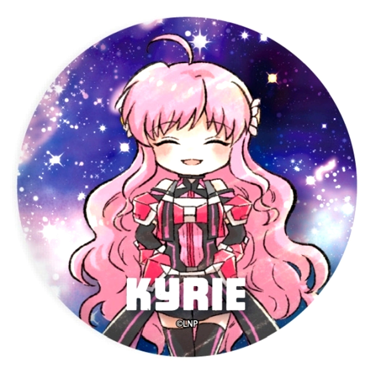 Kirie Florian Magical Girl Lyrical Nanoha Button No. 20 Graphic Art Illustration [USED]
