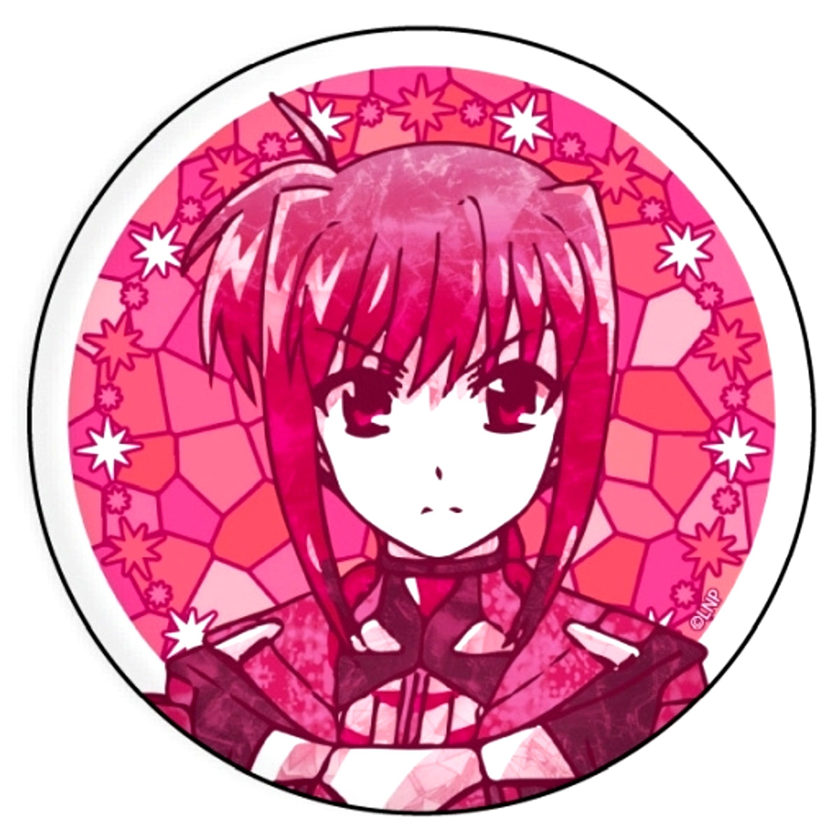 Amitie Florian Magical Girl Lyrical Nanoha Button No. 21 Mangekyo [USED]