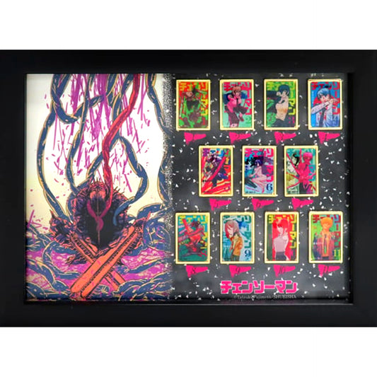 All Characters Chainsaw Man Framed All Volumes Pins Set [USED]