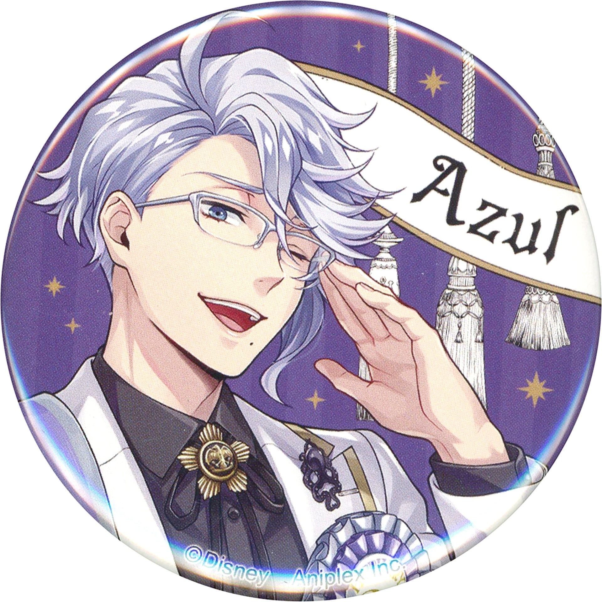 Azul Ashengrotto Omekashi Birthday Ver. Disney Twisted-Wonderland Premium Birthday 2023 POP UP SHOP in Animate Button Collection [USED]