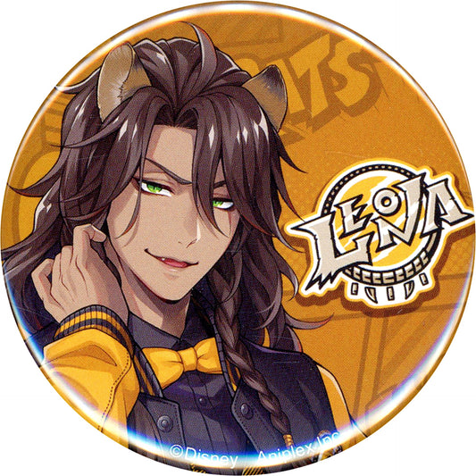 Leona Kingscholar Union Birthday Ver. Disney Twisted-Wonderland Premium Birthday 2023 POP UP SHOP in Animate Button Collection [USED]