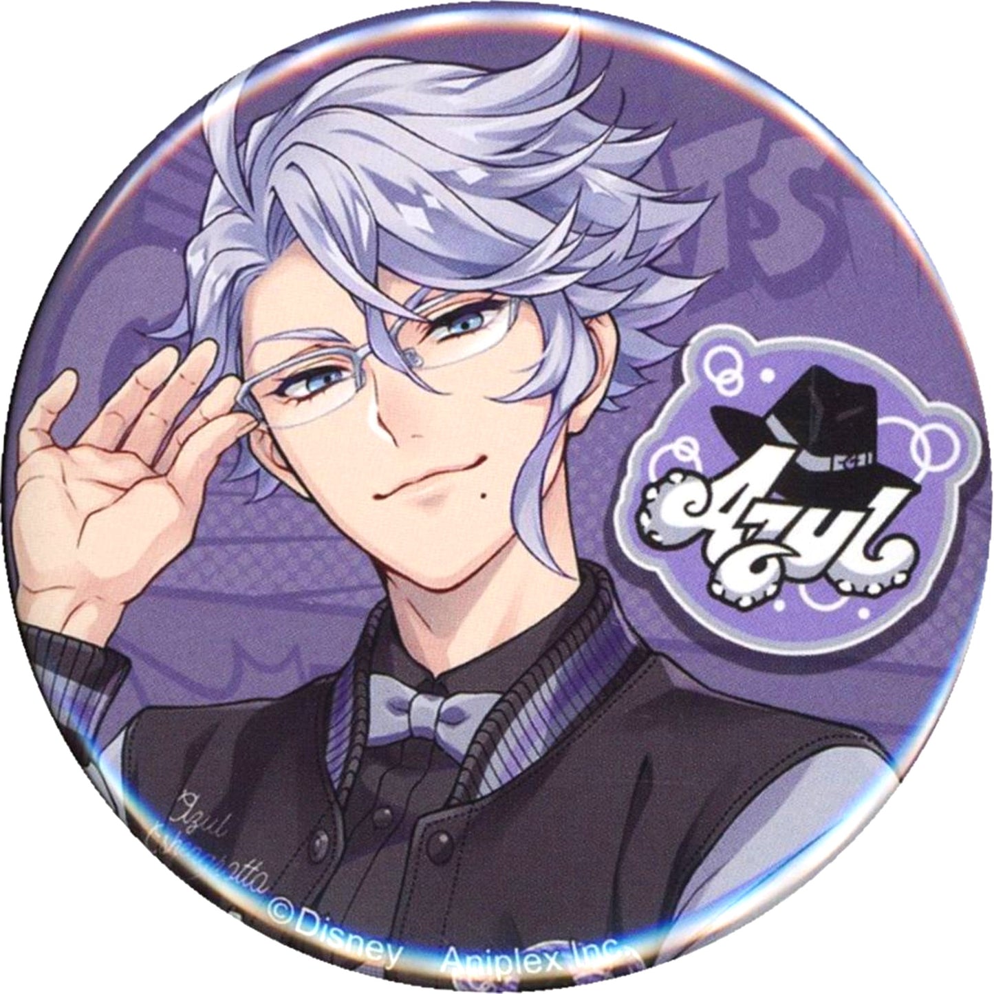 Azul Ashengrotto Disney Twisted Wonderland Premium Birthday 2023 POP UP SHOP in Animate Button Collection Union Birthday Ver. [USED]
