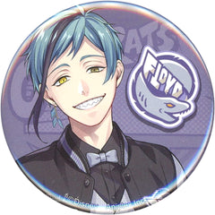 Disney: Twisted-Wonderland Floyd Leech Can Badge Collection Union Birthday Ver. Premium Birthday 2023 Pop Up Shop in animate Limited Buttons [USED]